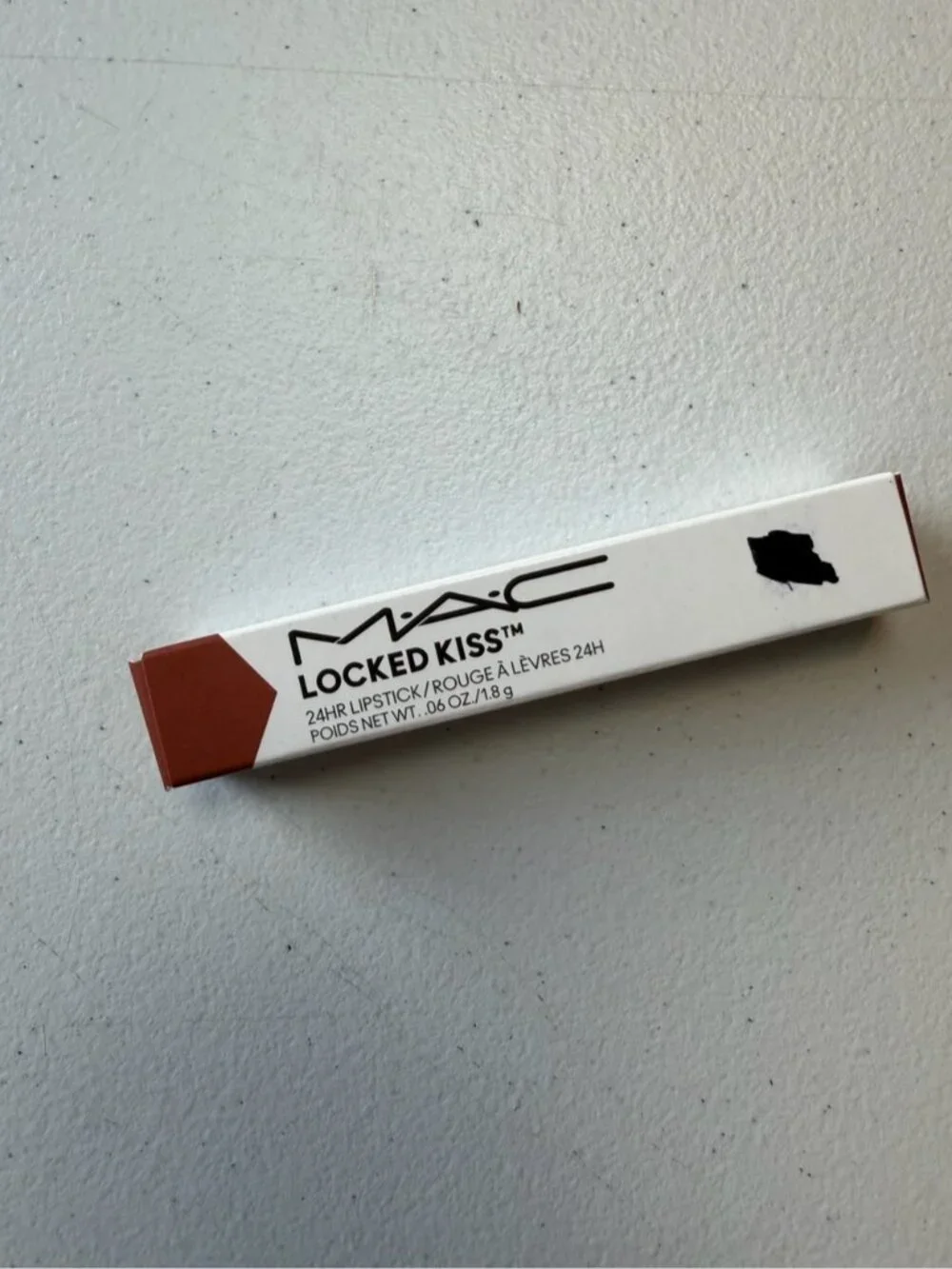 MAC Locked Kiss 24hrs Lipstick #60 Mull It Over & Over 0.6 oz